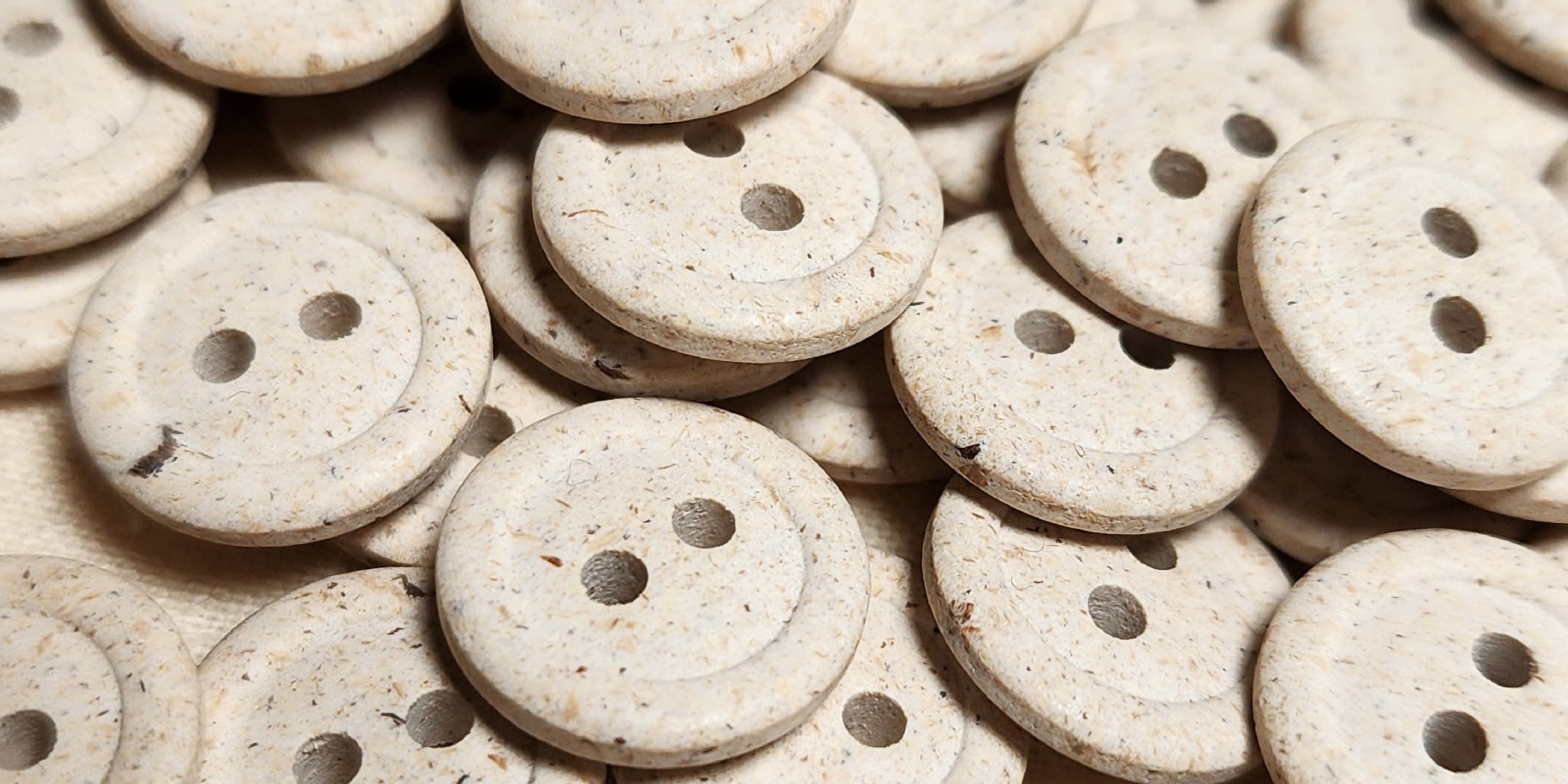 20 X 13mm Coloured Plastic Buttons With an Etched Flower and Two Holes,  Small Assorted Buttons, Sewing Buttons, Knitting Buttons 