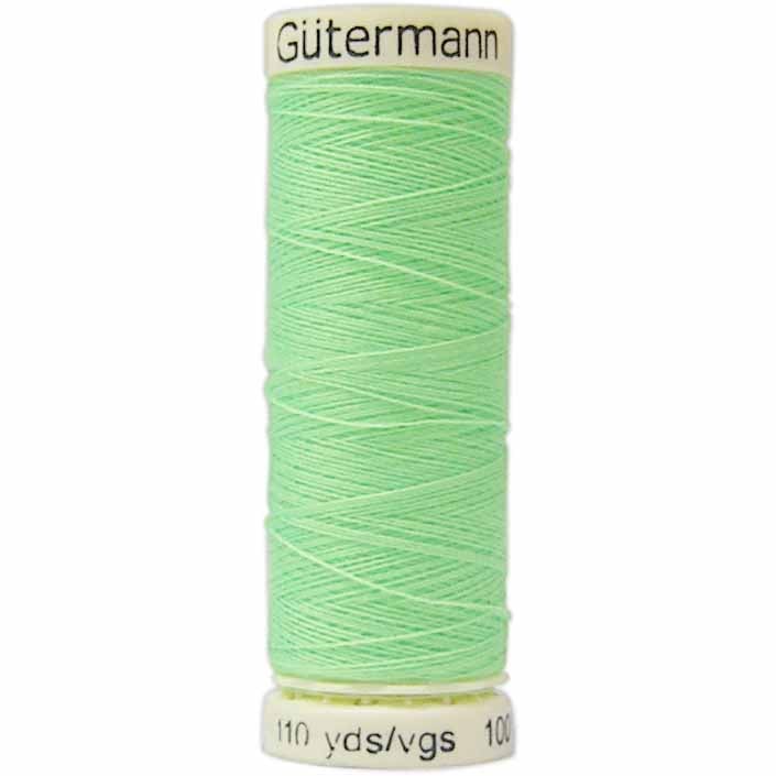 Gutermann Sew-All Thread 100m Spool - 100% Polyester, Neon Green (Color 3853)