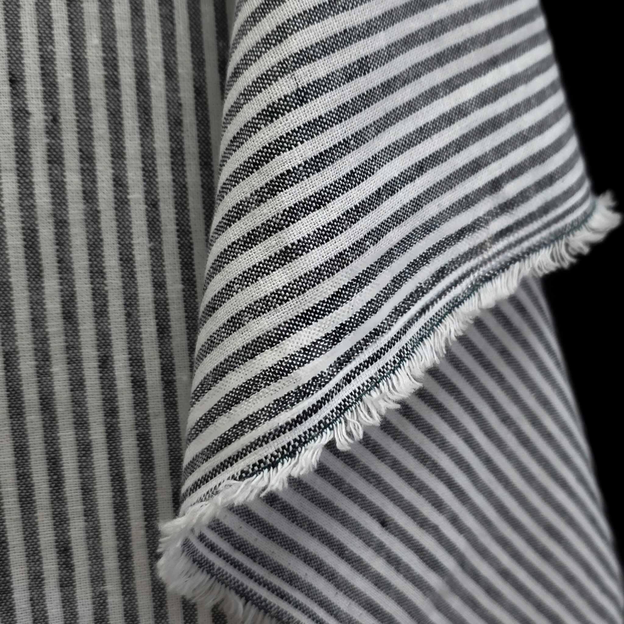 Essex Yarn Dyed Stripes Fabric | Classic Wovens by Robert Kaufman