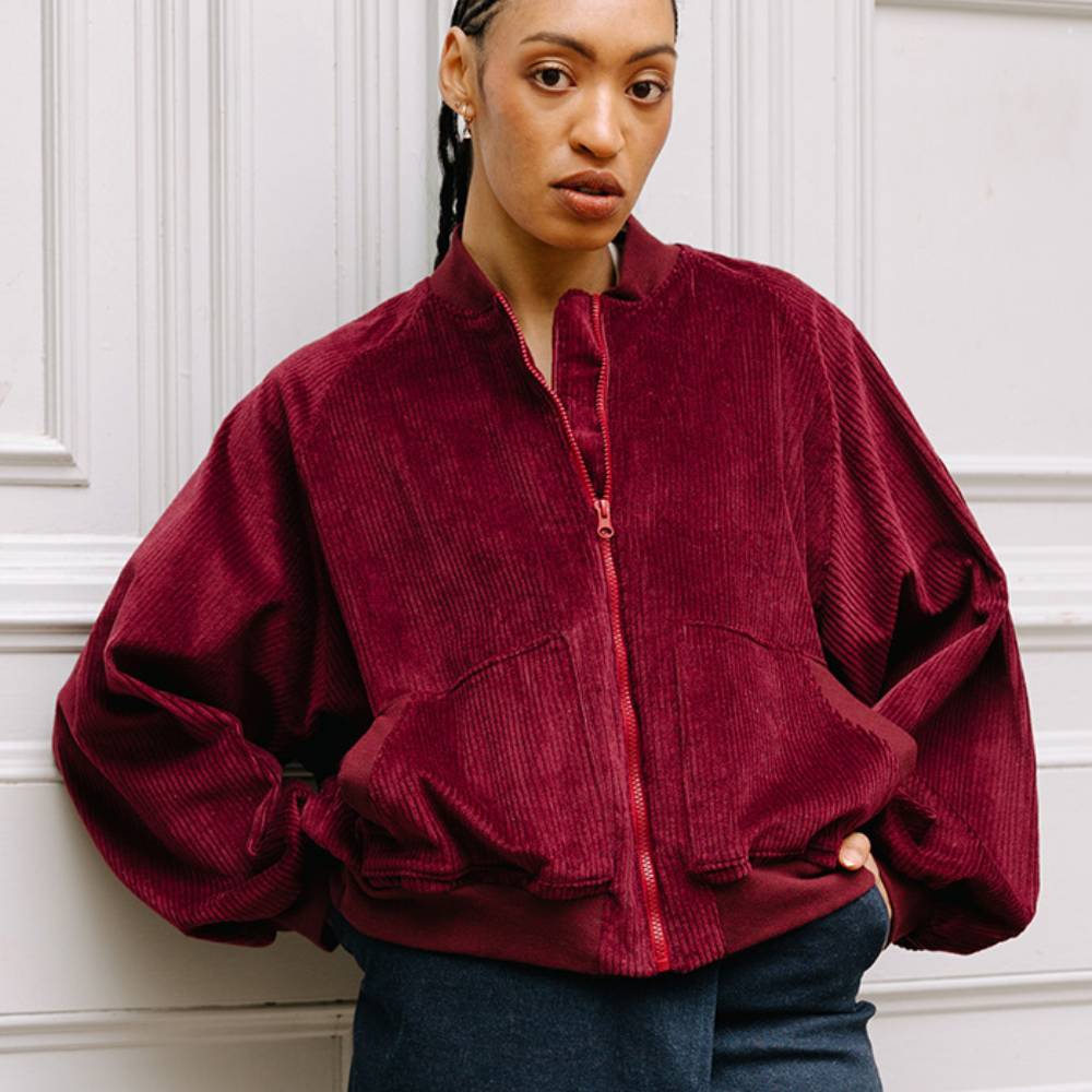 Audrey Bomber Jacket PDF Sewing Pattern | Juliana Martejevs – Les