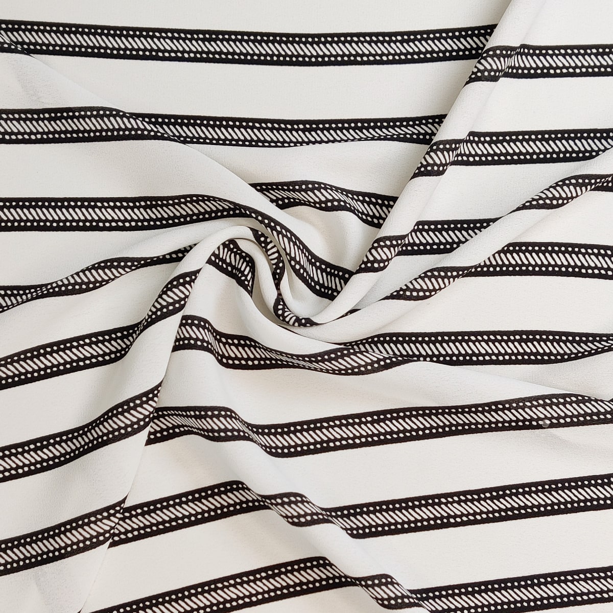 100% Rayon Fabric - Stripes - Canadian Fabric Shop – Les Tissées