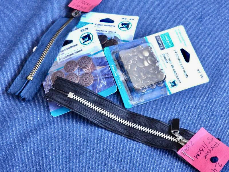 Jeans Making Supplies