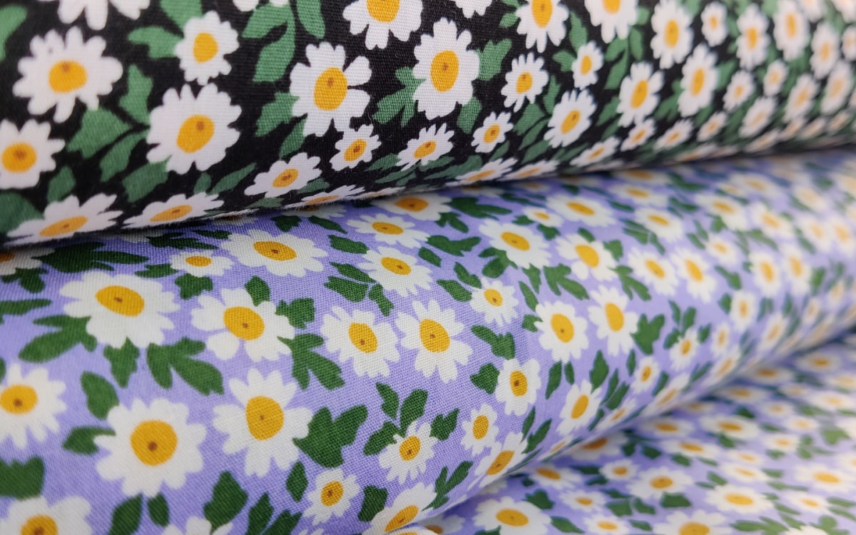 Daisy Cotton Fabric
