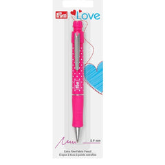 PRYM LOVE Extra Fine Fabric Pencil | 0.9 mm | Pink