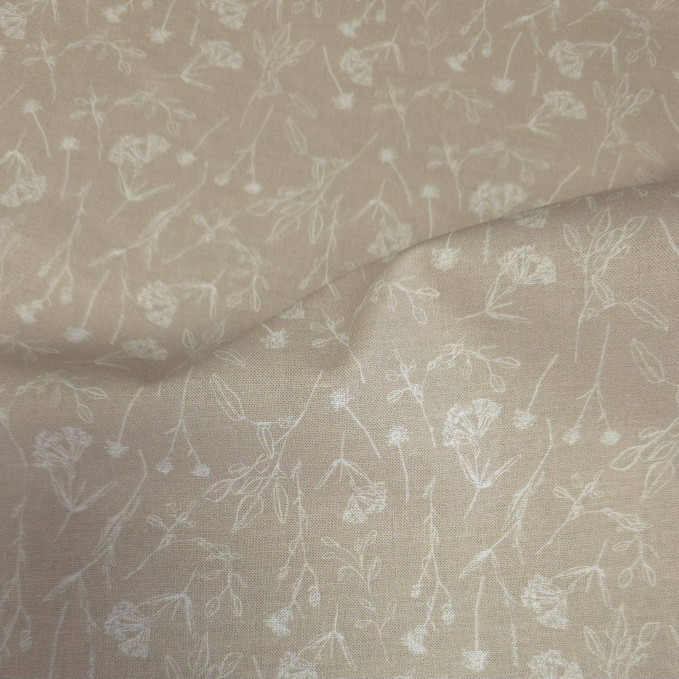 100% Cotton | Morning Lilac-Pressed Floral