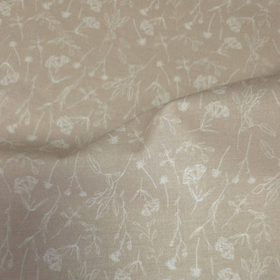 100% Cotton | Morning Lilac-Pressed Floral