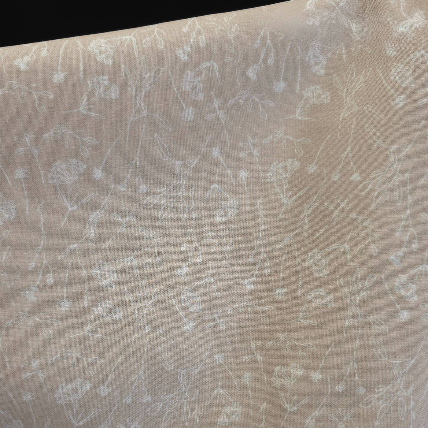 100% Cotton | Morning Lilac-Pressed Floral