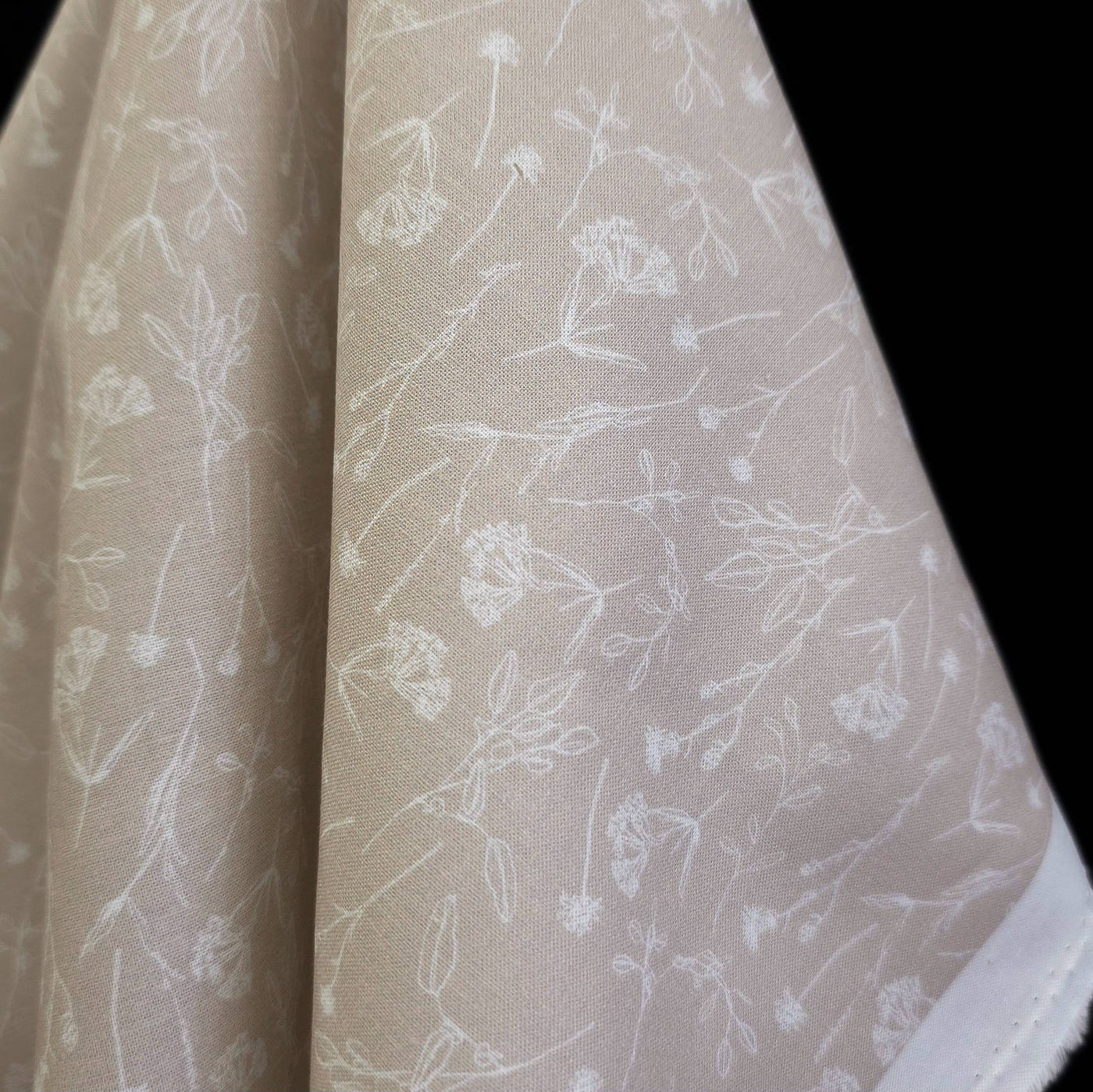 100% Cotton | Morning Lilac-Pressed Floral