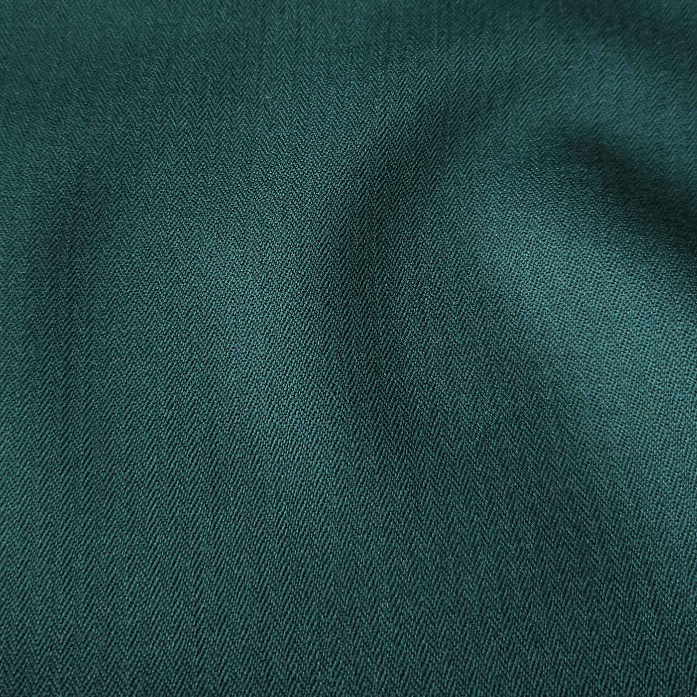 Wool | Herringbone | Dark Green