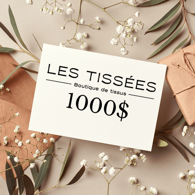 Les Tissées Gift Card