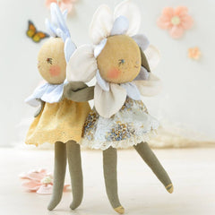 PDF SEWING PATTERN  | Flower Doll + 2 outfits | Mes Petites Lunes