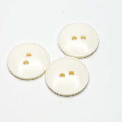 Buttons #B30 | 18 mm white