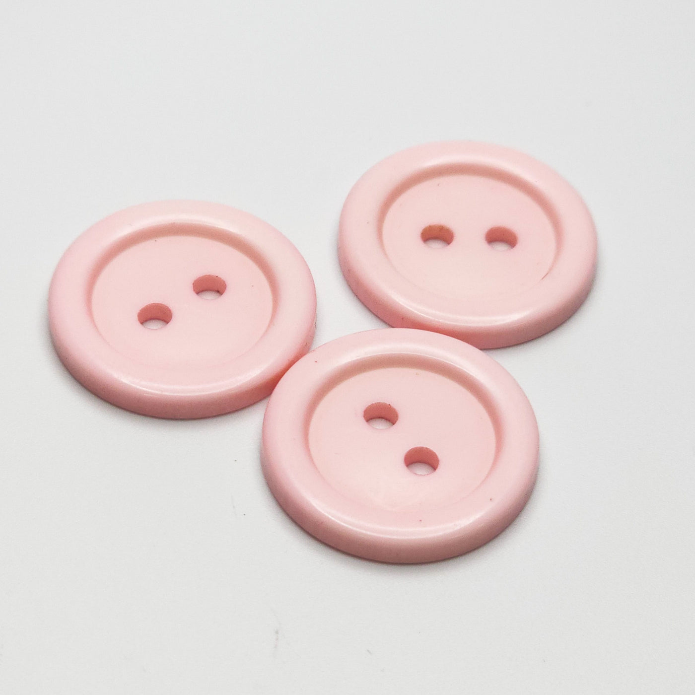 Buttons 18mm baby pink