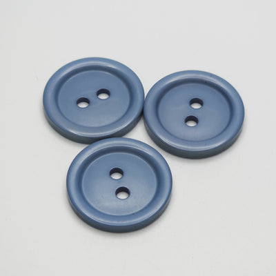 Buttons 18 mm blue