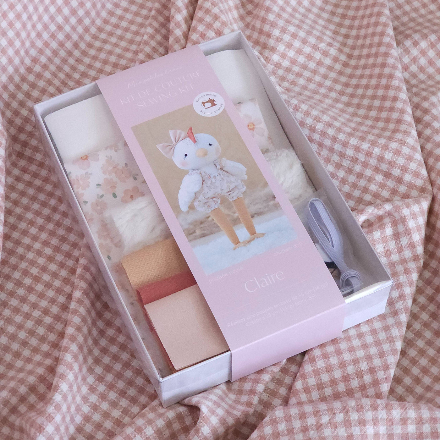 Sewing Kit | Claire Chicken Doll
