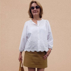 PDF SEWING PATTERN | Ivy Blouse | Dress Your Body | BILINGUAL (FR/EN)
