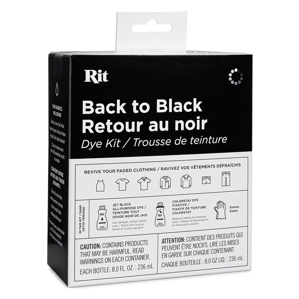 RIT Back to Black Dye Kit