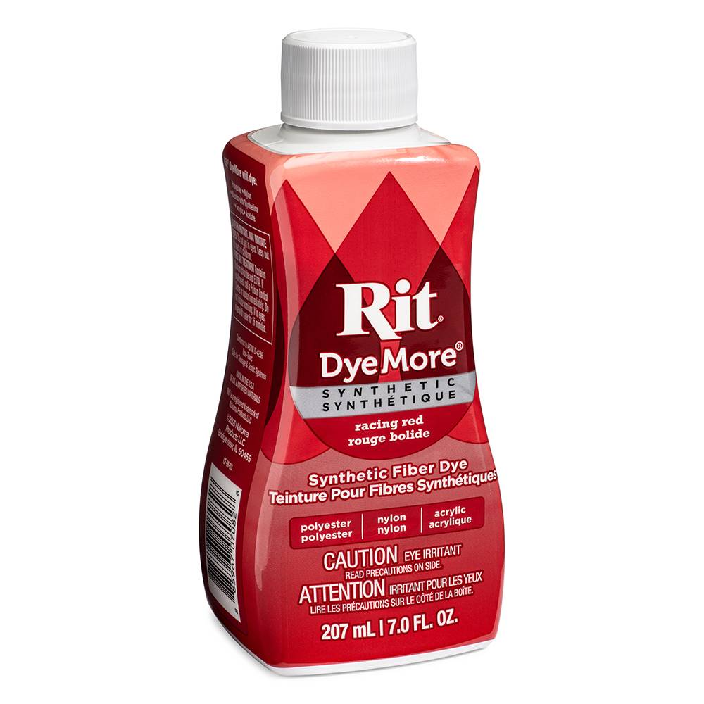 Red X Rit 42 Rit DyeMore Synthetic Fabric Dye – Racing Red | Les Tissées