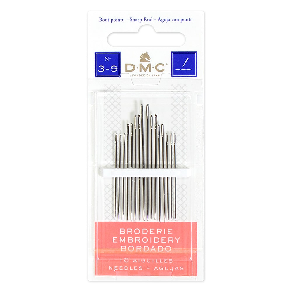 DMC 1765 | Embroidery Needles Size 3-9