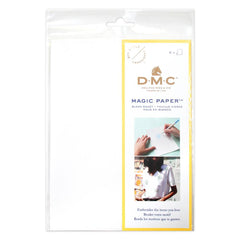 DMC Magic Paper | Water-Soluble Embroidery Paper | 2 Sheets
