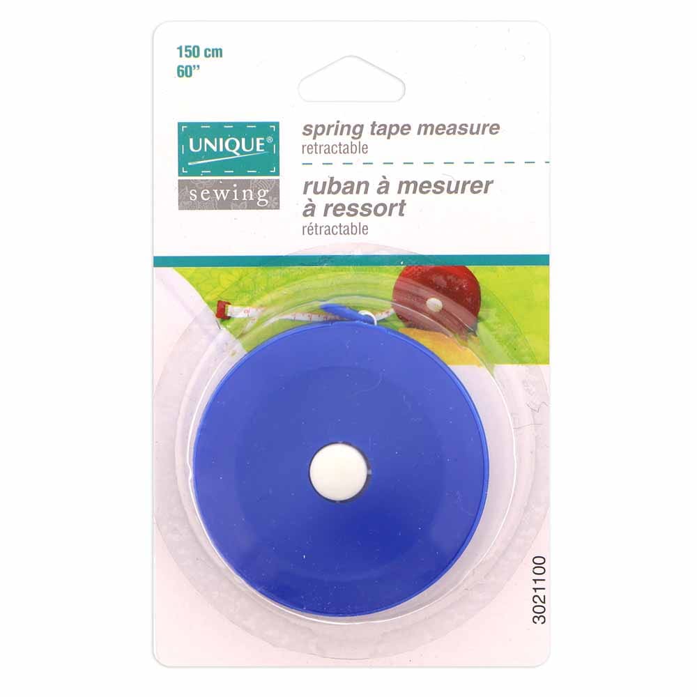 UNIQUE | Spring Mechanism Retractable Tape Measure | 150cm (60″)