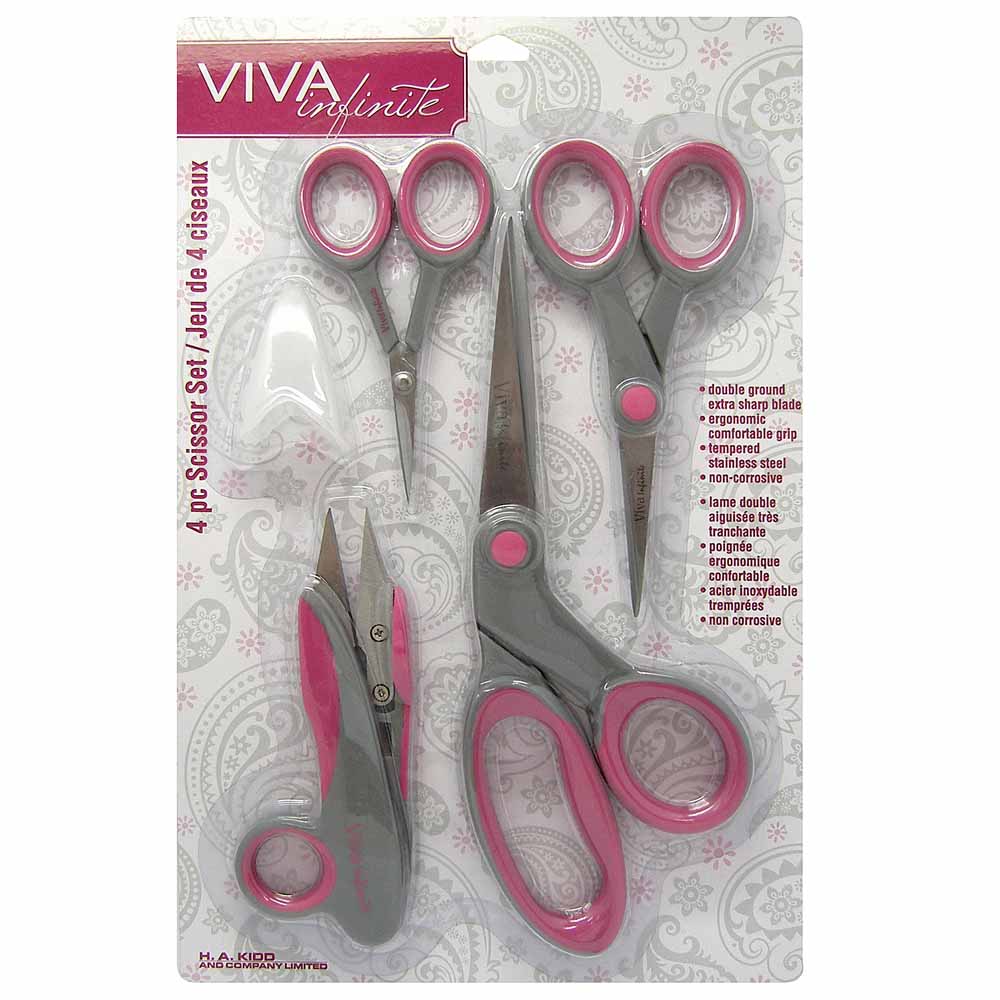 VIVA INFINITE | 4 Piece Scissors Set