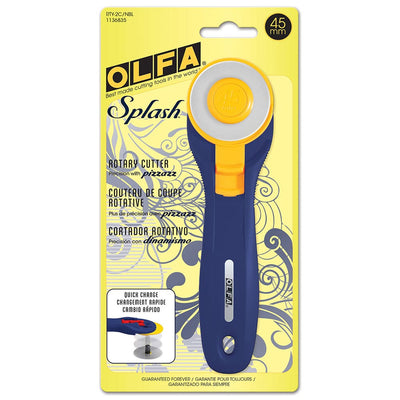 OLFA |  SplashTM Handle Rotary Cutter | 45mm 