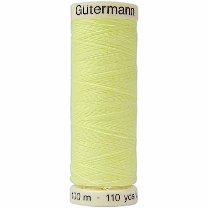Gütermann | Neon MCT Sew-All Thread | 100m | #3835 | Lemon