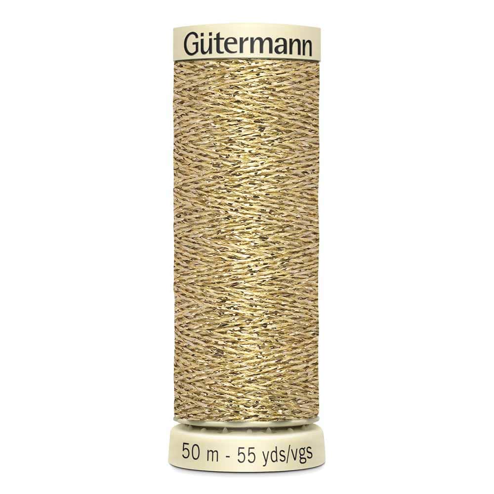 Gütermann | Metallic Sparkle Thread | 50 m | #024 | Gold