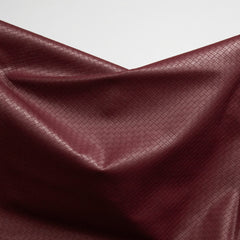 Embossed Faux Leather Fabric | Mini Square Texture | 3 Colours