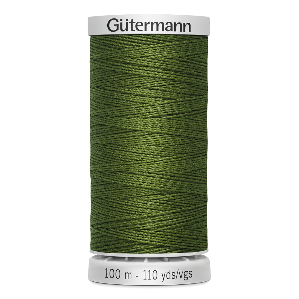Gütermann | Extra Strong Thread | 100 m | #585 | Olive Green