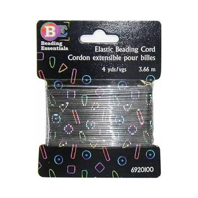 BEADING ESSENTIALS | Stretch Beading Cord | Clear | 3.7 m