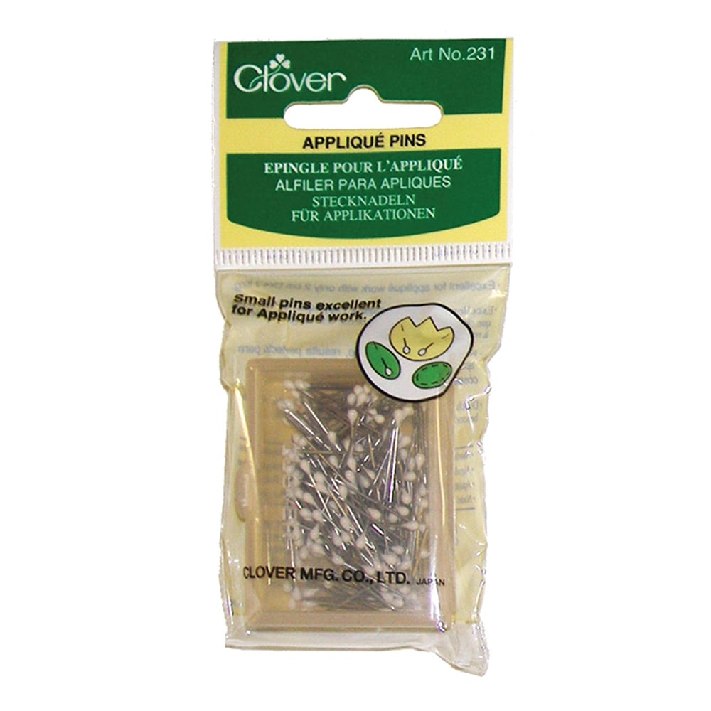 CLOVER 231 | Appliqué Pins | 20mm (3⁄4″)