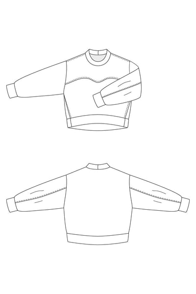 PDF Sewing Pattern | AALTO Sweatshirt | Named Clothing