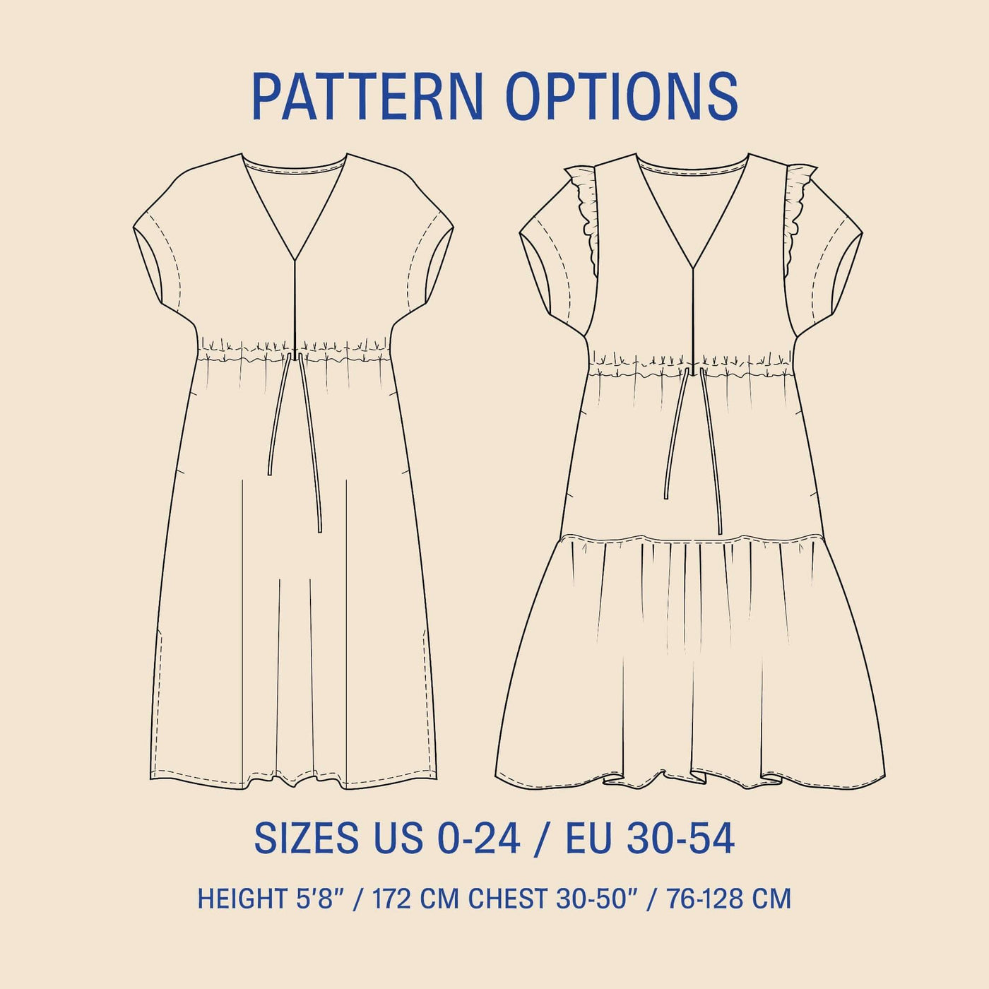 PDF Sewing Pattern | Abby Dress | Wardrobe by me