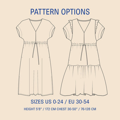 PDF Sewing Pattern | Abby Dress | Wardrobe by me