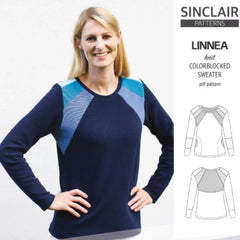 PDF Sewing Pattern | Linnea Sweater | SINCLAIR