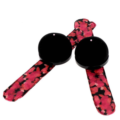 Bohin | Flexible Slap Bracelet Pincushion | Exclusive Pink & Black Design