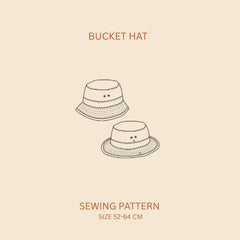 PDF SEWING PATTERN | Bucket Hat | Unisex | Wardrobe by Me