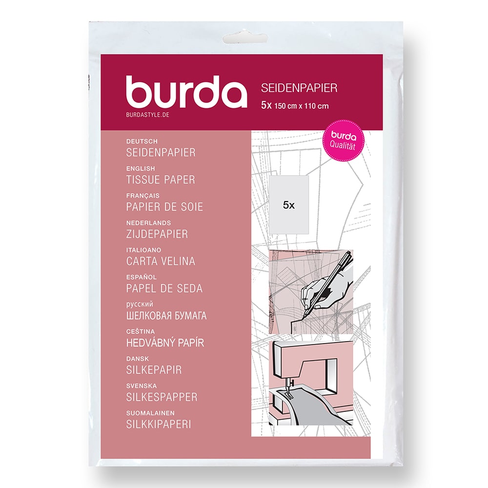 BURDA | Tracing Paper | 5pcs