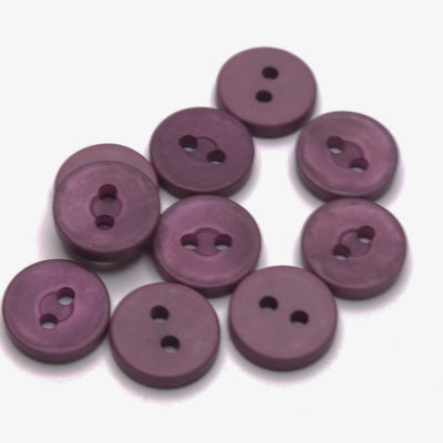 BUTTONS 10 MM - PURPLE PINK