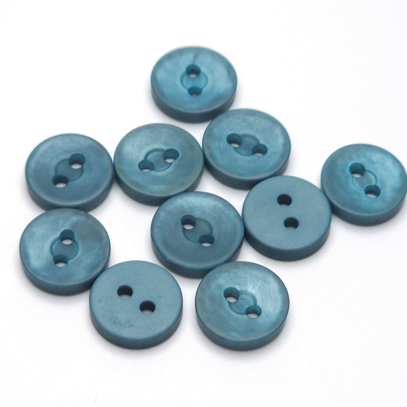 BUTTONS 10 MM TEAL