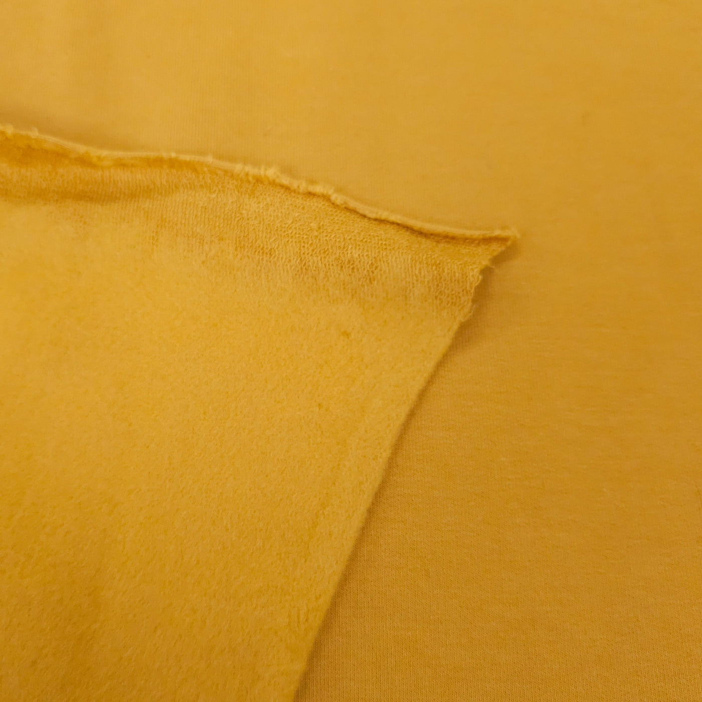 Bamboo & Cotton Sweatshirt Fabric | Mustard