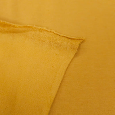 Bamboo & Cotton Sweatshirt Fabric | Mustard