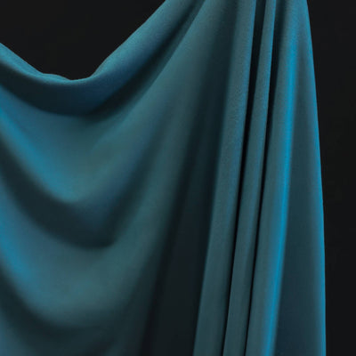 Bamboo Jersey Fabric - Dark Steel Blue 