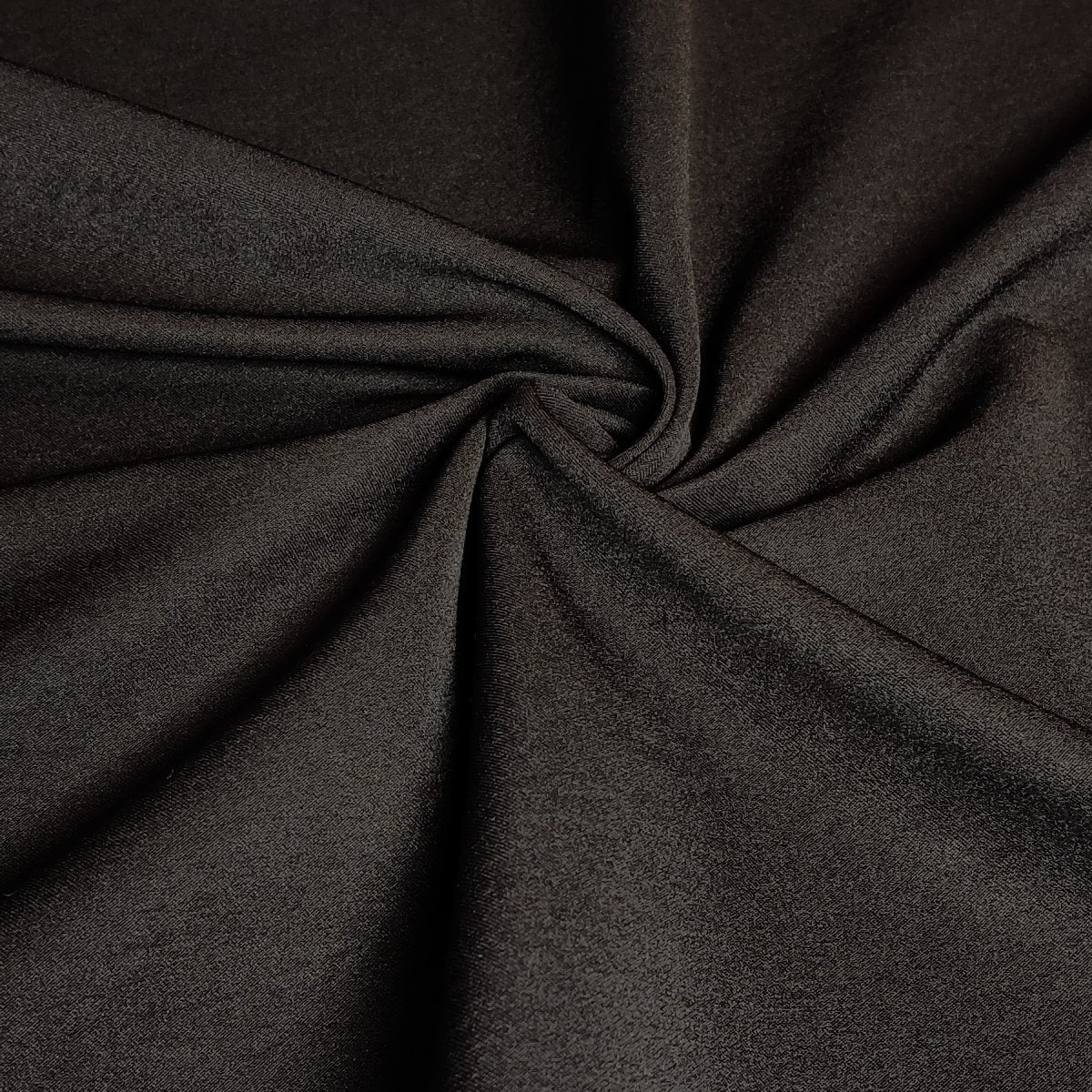 Nylon Bengaline | Black | 63 cm | END OF ROLL