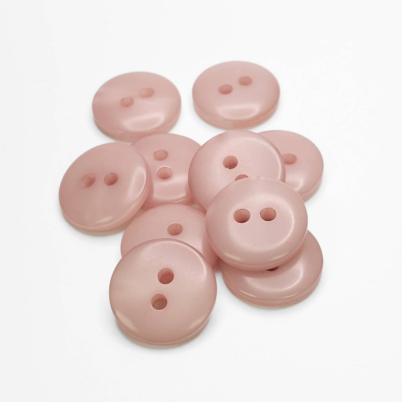 Buttons Pink 15 mm