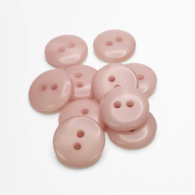 Buttons Pink 15 mm