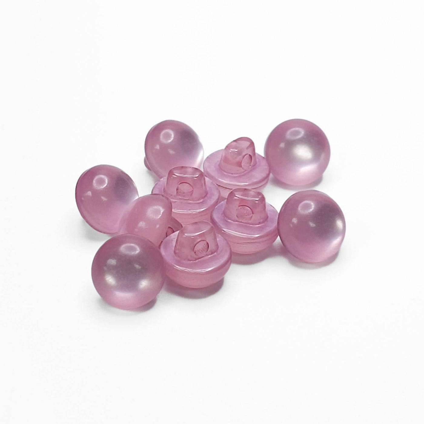 Buttons Pink 10 mm