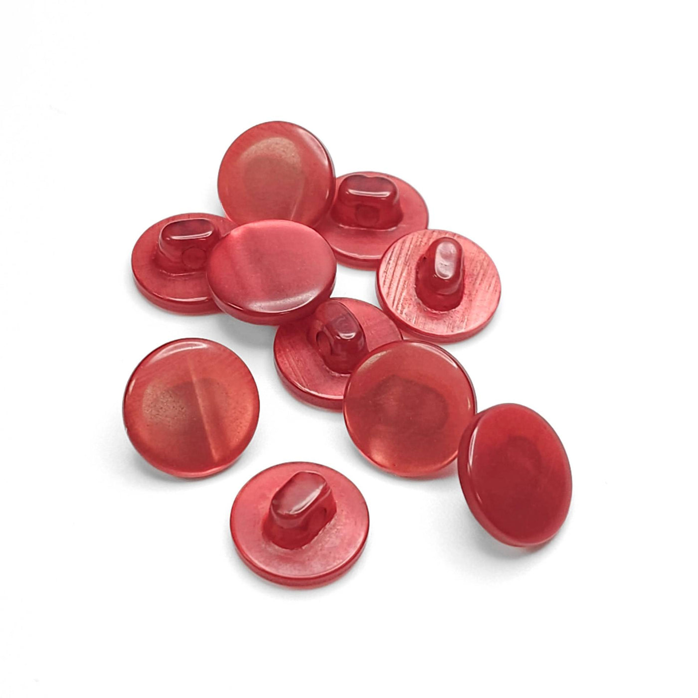 Buttons Red 11 mm